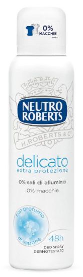 Immagine di DEODORANTE NEUTRO ROBERTS SPRAY 150ml DELICATO BIANCO