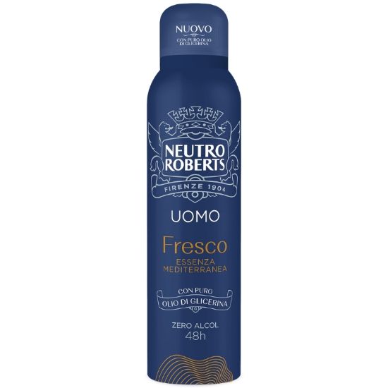 Picture of DEODORANTE NEUTRO ROBERTS SPRAY 150ml MAN ANTISUDORE BRONZO