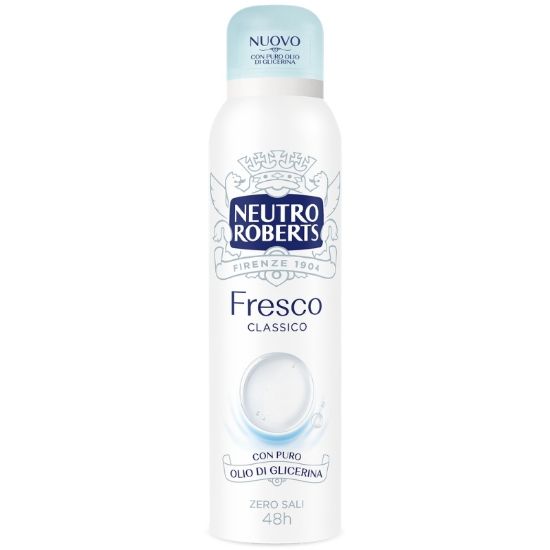 Picture of DEODORANTE NEUTRO ROBERTS SPRAY 150ml FRESCO AZZURRO