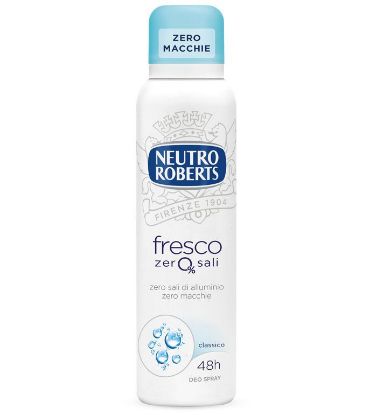 Immagine di DEODORANTE NEUTRO ROBERTS SPRAY 150ml FRESCO AZZURRO