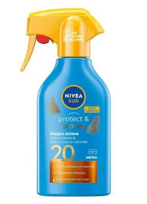 Immagine di SOLARI NIVEA BRONZE TRIGGER 270ml FP20 PROTECT BRONZE