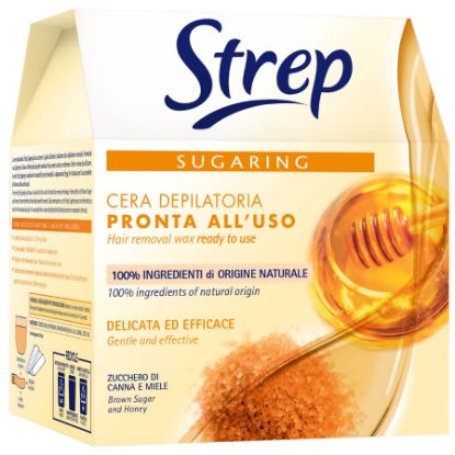 Immagine di DEPILAZIONE STREP CERA FREDDO 250 SUGAR (SPAT & STRISCE)