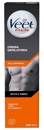 Immagine di DEPILAZIONE VEET  MEN CREMA TB 200 NORMALI ARANCIO