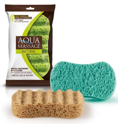 Immagine di SPUGNA MASSAGGIO NATURALE 1pz AQUA MASSAGE - C10