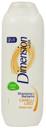 Immagine di SHAMPOO DIMENSION 250ml 2/1 LISCI GIALLO 1pz - C12