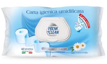 Immagine di SALVIETTE FRESH CLEAN CARTA IGIENICA POP 48pz UMIDIFICATA