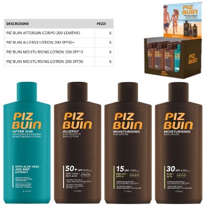 Immagine di SOLARI PIZ BUIN 24pz CASSA EXPO DA BANCO