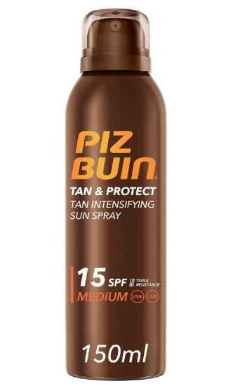 Picture of SOLARI PIZ BUIN TAN&PROT INTEN SPRAY 150ml SPF15