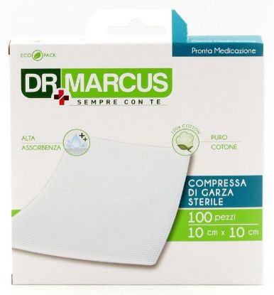 Immagine di GARZA DR.MARCUS 100pz 10x10cm