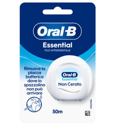 Immagine di FILO INTERDENTALE ORALB FILO ESSENTIAL 50MT NON CERATO