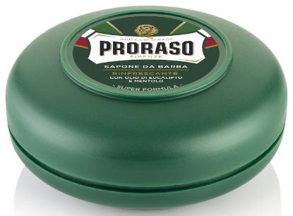 Immagine di SCHIUMA DA BARBA PRORASO CIOTOLA 75ml RINFRESCANTE VERDE 1pz - C6