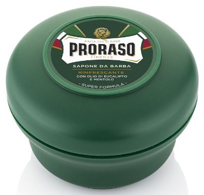 Immagine di SCHIUMA DA BARBA PRORASO CIOTOLA 150ml RINFRESCANTE VERDE 1pz - C6