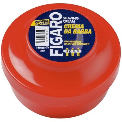 Immagine di CREMA DA BARBA FIGARO CIOTOLA 150ml 1pz ROSSA