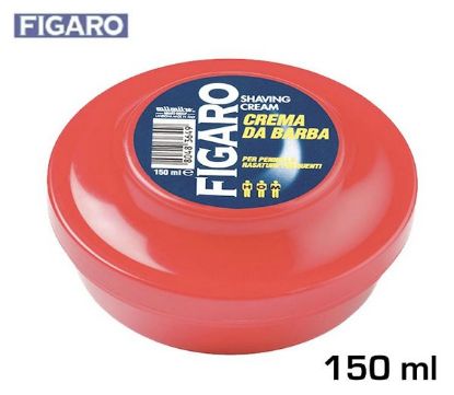 Immagine di CREMA DA BARBA FIGARO CIOTOLA 150ml 1pz ROSSA