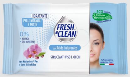 Picture of SALVIETTE FRESH CLEAN STRUCCANTI 1x12pz