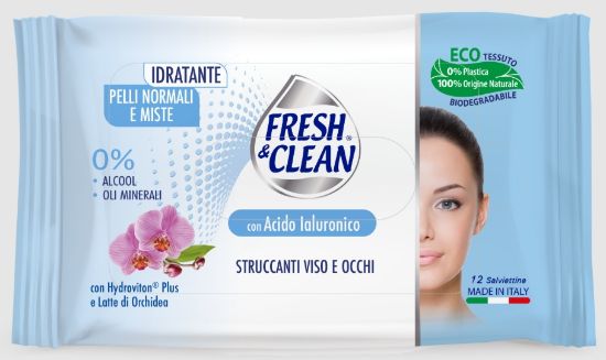Picture of SALVIETTE FRESH CLEAN STRUCCANTI 1x12pz