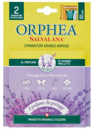 Immagine di PROFUMATORE ORPHEA GRANDI ARMADI 2 EMANATORI 1pz LAVANDA