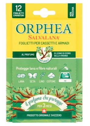 Immagine di PROFUMATORE ORPHEA SALVA CASSETTI ARMADI 1x12pz LEGNI