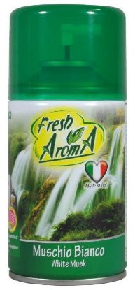 Immagine di PROFUMATORE SPRAY AMBIENTE RICARICA FRESH AROMA 1pz 250ml MUSCHIO BIANCO