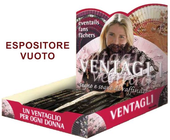 Picture of ESPOSITORE VENTAGLIO IN CARTONE DA BANCO