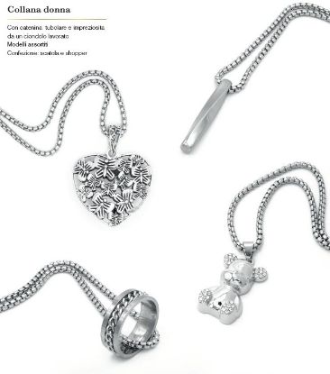 Immagine di COLLANA DONNA NAVIGARE 4pz + SCATOLA REGALO BRACCIALE DONNA NAVIGARE + SCATOLA REGALO (promo senza sacchetto)