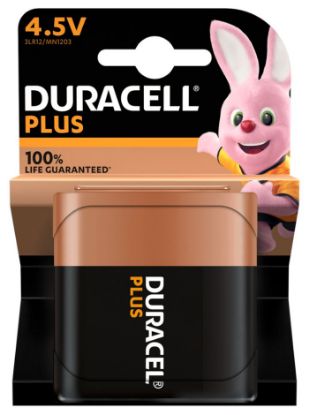 Immagine di BATTERIE DURACELL PLUS PIATTA MN1203 4.5v 1pz PLUS POWER