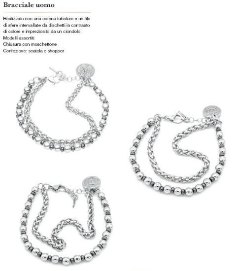 Immagine di BRACCIALE UOMO NAVIGARE 3pz + SCATOLA REGALO (promo senza shopper)