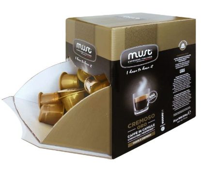 Immagine di CAFFE CAPSULE NP 100pz CREMOSO - (compatibile Nespresso) MUST