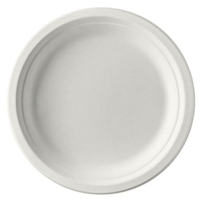 Immagine di PIATTI PIANI 50pz D.230 CELLULOSA ECOKAY - ECOLOGICO