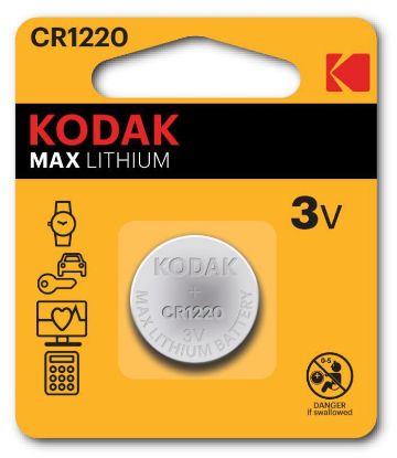 Immagine di PASTIGLIE KODAK 1220 3v 1 x2pz - LITHIUM