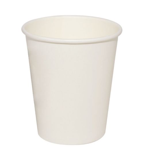 Immagine di BICCHIERI BEVANDE CALDE 50pz 250ml ASPORTO (CAPPUCCINO) - (coperchio CANBOC05353)