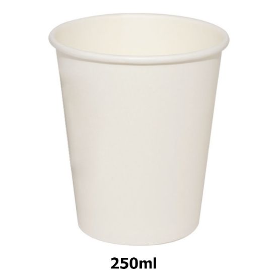 Picture of BICCHIERI BEVANDE CALDE 50pz 250ml ASPORTO (CAPPUCCINO)
