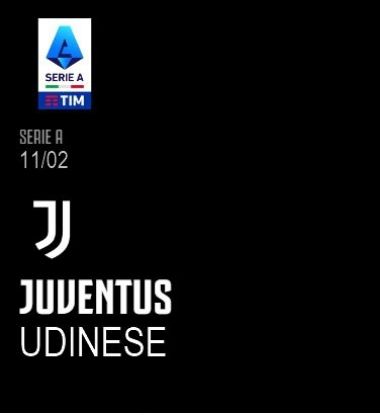 Immagine di BIGLIETTO 24a giornata 12 febbraio 2024 Juventus-Udinese