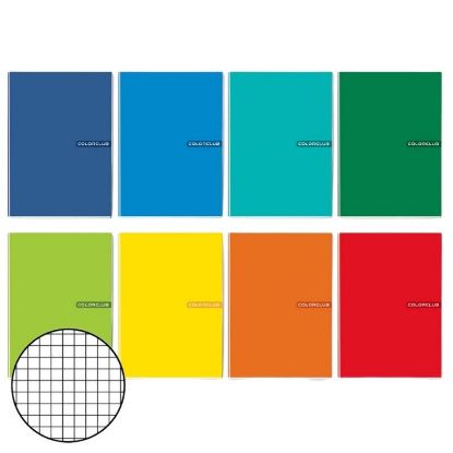 Immagine di QUADERNI MAXI TINTA UNITA 4mm 80gr - 10pz 21x29cm A4