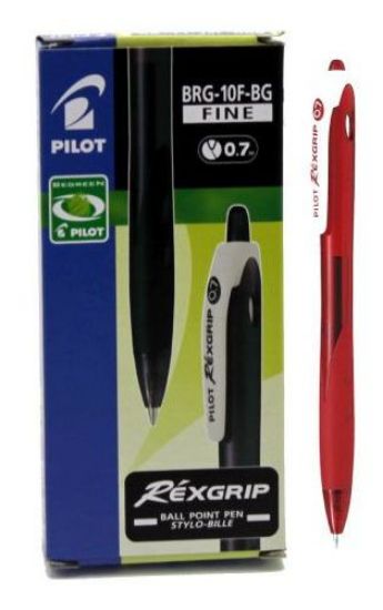 Immagine di PENNA SFERA PILOT REXGRIP RED SCATTO 0,7mm 10pz