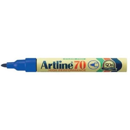 Immagine di MARCATORE ARTLINE 70 12pz BLU P.TONDA INDELEBILE