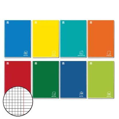 Immagine di QUADERNI MAXI TINTA UNITA 4F 4mm 100gr - 10pz 21X29 A4  con margine
