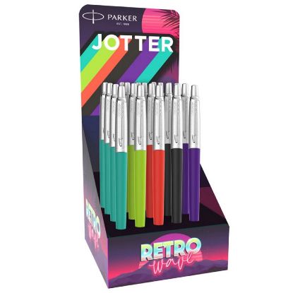 Immagine di PENNA SFERA PARKER JOTTER COLOR 20pz EXPO POP ART COLORI ASSORTITI
