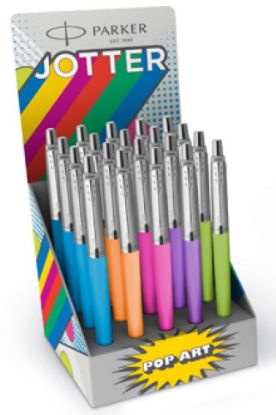 Immagine di PENNA SFERA PARKER JOTTER COLOR 20pz EXPO POP ART COLORI ASSORTITI