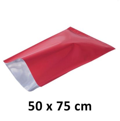 Immagine di BUSTA REGALO CELLO TU MAT PEARLY ROSSO 50x75cm 25pz