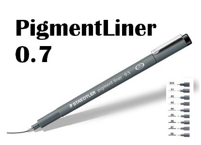 Immagine di PENNA PIGMENTLINER 0,7 10PZ STAEDTLER PENNARELLO