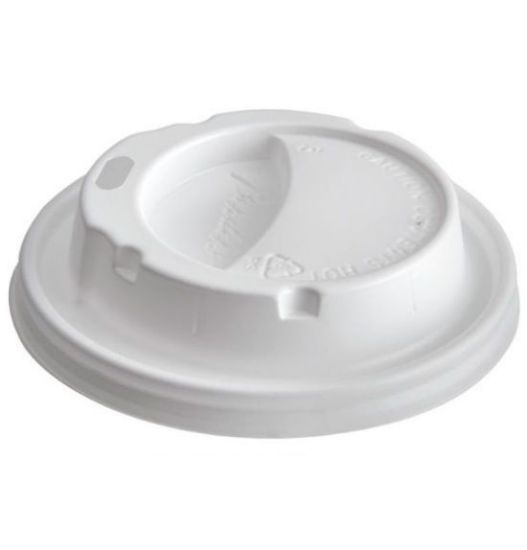 Immagine di COPERCHIO x BICCHIERI 50pz 240CC ASPORTO -  COD.CANBOC05356