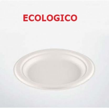 Picture of PIATTI DESSERT 50pz D175mm PPL BIANCO