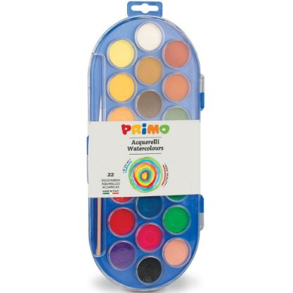 Immagine di ACQUARELLI PRIMO 22 COLORI 30mm 1pz