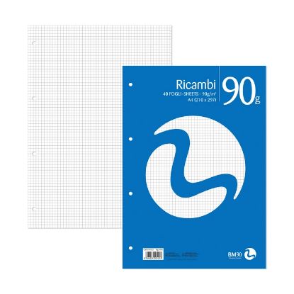 Immagine di RICAMBI A4 90gr 4mm 40f