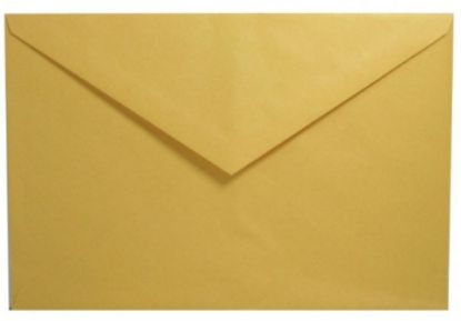 Immagine di BUSTA LETTERA 12x18cm FORMATO COMMERCIALE 40pz GIALLO POSTA