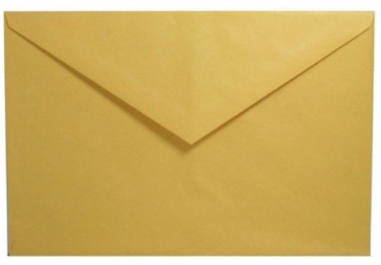 Immagine di BUSTA LETTERA 12x18cm FORMATO COMMERCIALE 40pz GIALLO POSTA