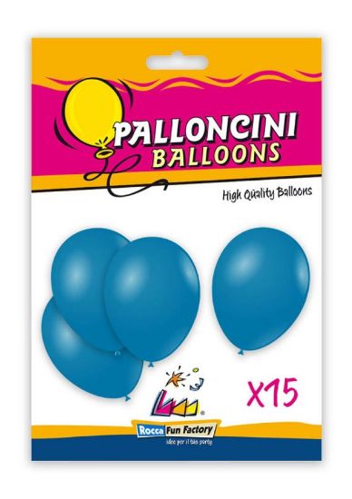 Immagine di PALLONCINI COLOR 15pz 30cm BLU