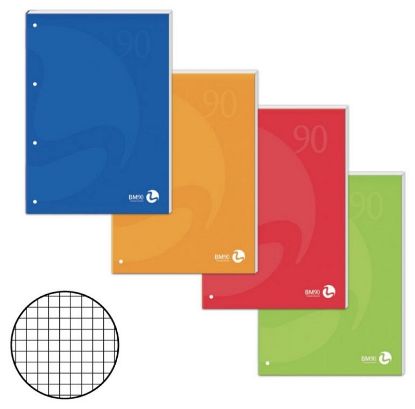 Immagine di QUADERNI QUABLOCK BM A4 4MM 10pz Blocco collato 90gr