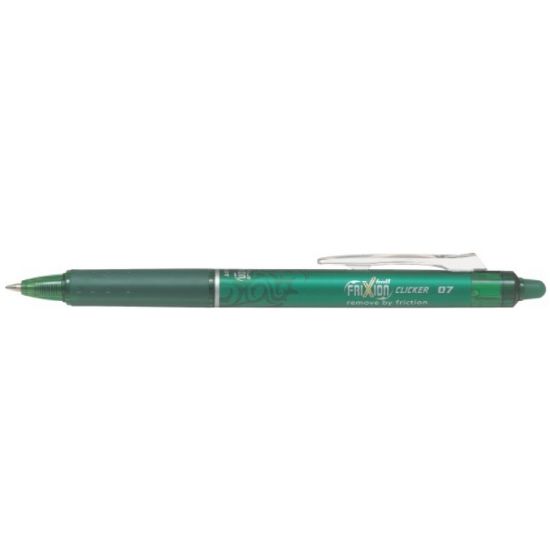 Immagine di PENNA SFERA FRIXION 0,7mm CLICKER VERDE 12pz CANCELLABILE PILOT